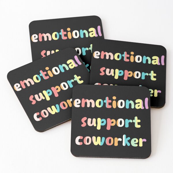 Item preview, Emotional Support Coworker designed and sold by LudwikeArts.