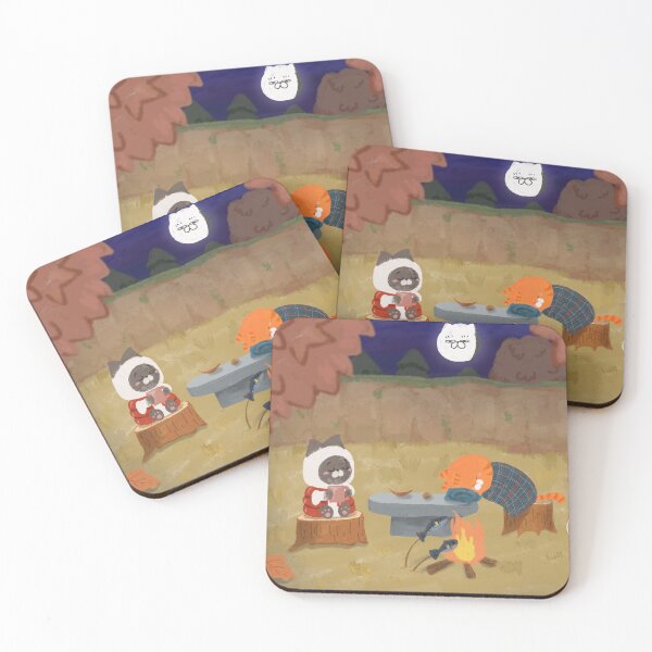 Item preview, Camping with a friend designed and sold by VAMPIREAPIRE.