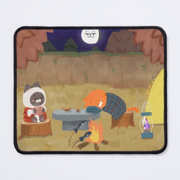 Item preview, Camping with a friend designed and sold by VAMPIREAPIRE.