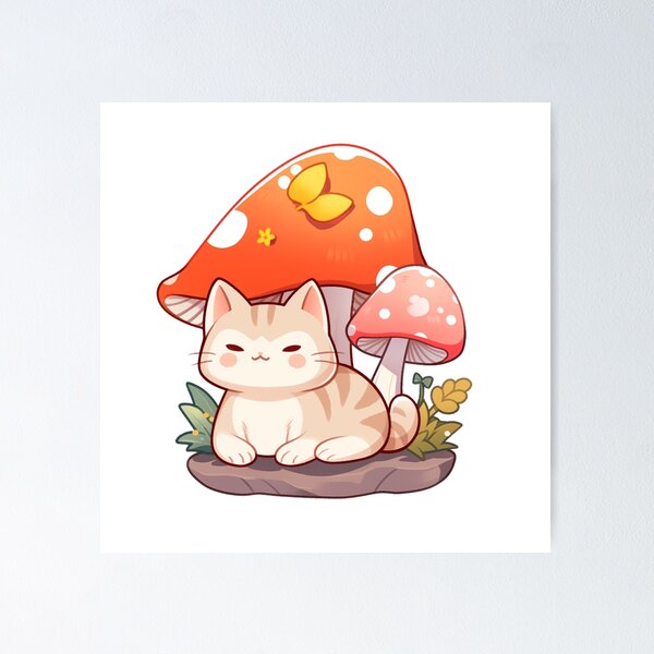 Cute Little Smurf Cat Poster for Sale by sklstore