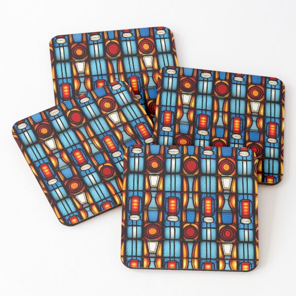 Item preview, Modern design that is reminiscent of windows made of colorful glass panes designed and sold by Pflugart.