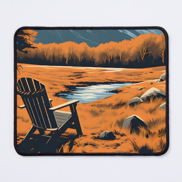 Item preview, Grand Teton mid century modern art designed and sold by ArtFusion-Shop.