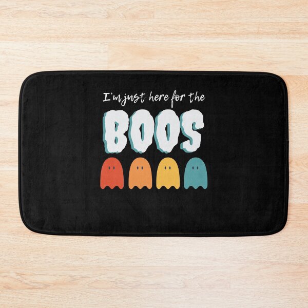 Item preview, I'm Just Here for the BOOS Funny Colorful Halloween Ghosts, 2025 Halloween designed and sold by TreetopStudios.