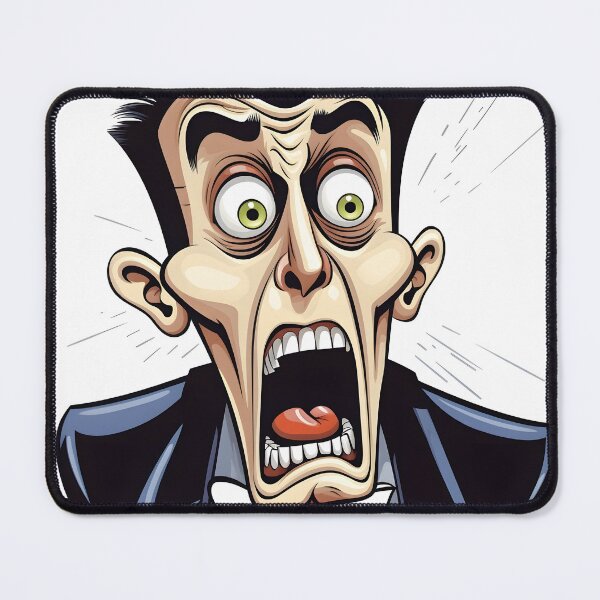 Item preview, Screaming man wearing a tuxedo designed and sold by Gabrielsz.