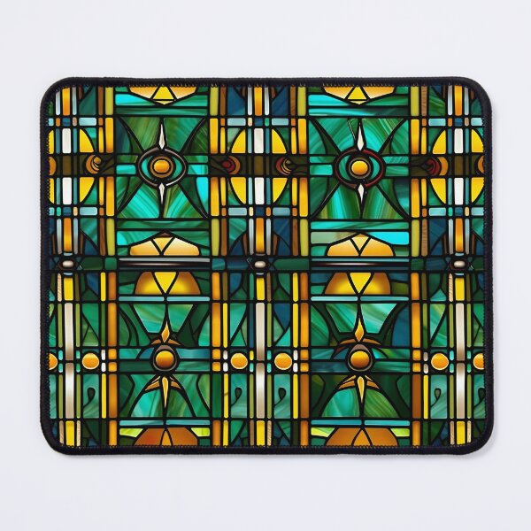Item preview, Modern design that is reminiscent of windows made of colorful glass panes designed and sold by Pflugart.