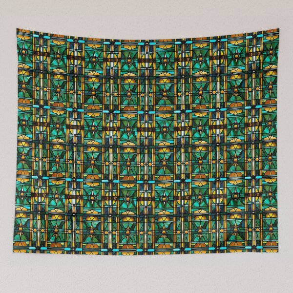 Item preview, Modern design that is reminiscent of windows made of colorful glass panes designed and sold by Pflugart.