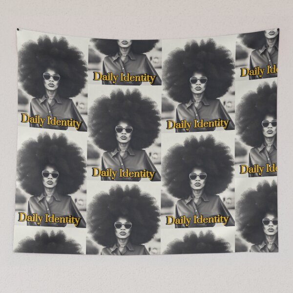 Item preview, Daily Identity Black Girl designed and sold by DonAscaneo.