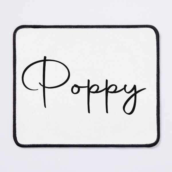 Item preview, Poppy Cursive Name Label designed and sold by NafilNafiz.