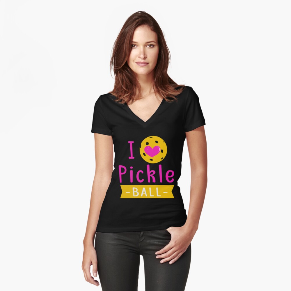 Item preview, Fitted V-Neck T-Shirt designed and sold by qtstore12.