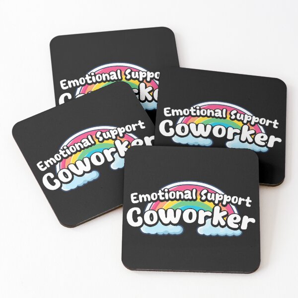 Item preview, Emotional Support Coworker designed and sold by LudwikeArts.