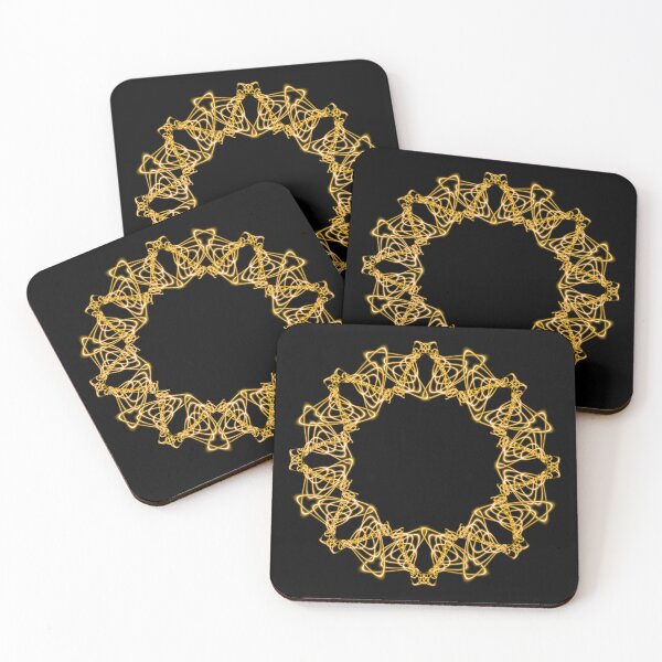 Item preview, golden mandala designed and sold by Meo Design.