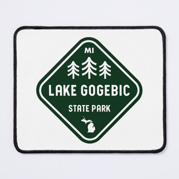 Item preview, Lake Gogebic State Park Michigan Rhombus designed and sold by bivenart.