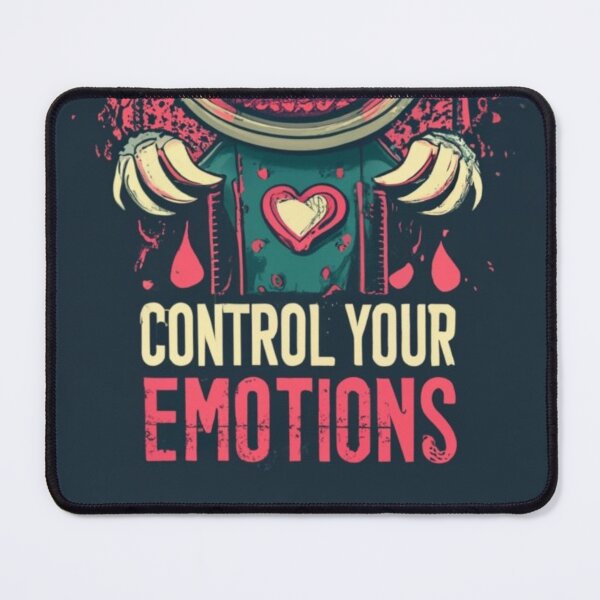 Item preview, Emoji with sentence Control Your Emotions designed and sold by Charlie-Kier.