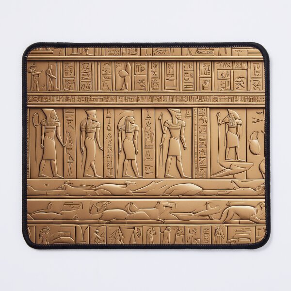Item preview, Mystical Nile Scripts: Authentic Ancient Egyptian Hieroglyphics Design designed and sold by The-Library.