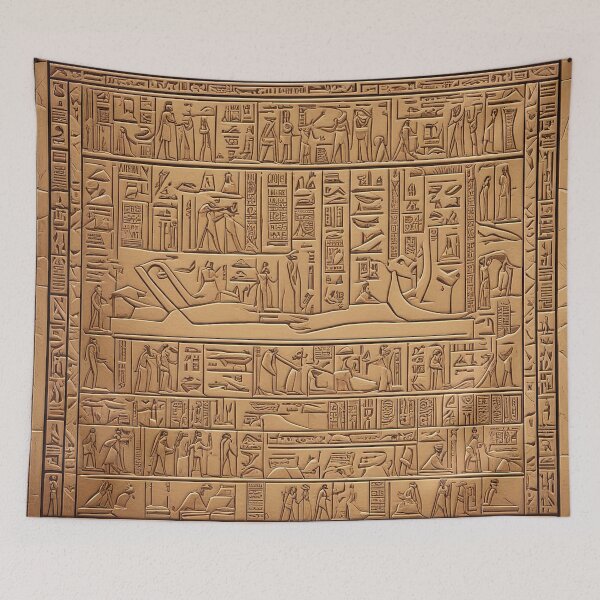 Item preview, Desert Chronicles: Intricate Hieroglyphic Tales from Ancient Egypt designed and sold by The-Library.