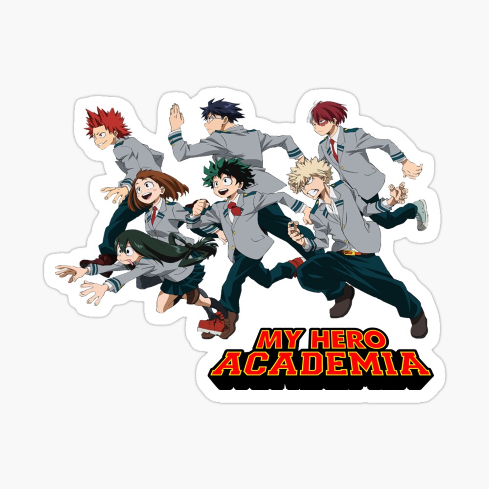 my hero academia group b poster by bestanigear redbubble