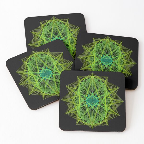 Item preview, CirclesOnCircle-0 [1111007272-Greens-BB] designed and sold by LottMultimedia.