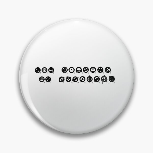 Item preview, Legends of Tomorrow Logos Black designed and sold by LottieMockett.