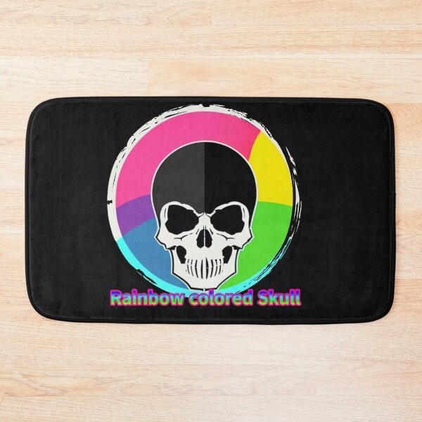 Item preview, Rainbow colored Skull designed and sold by zzzozzo.