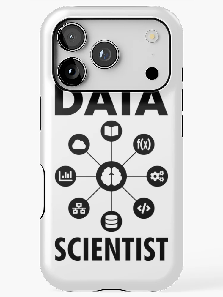 Thumbnail 1 of 4, iPhone Case, Data Scientist Math Engineering Coding Analysis Visualisation designed and sold by ramiro.