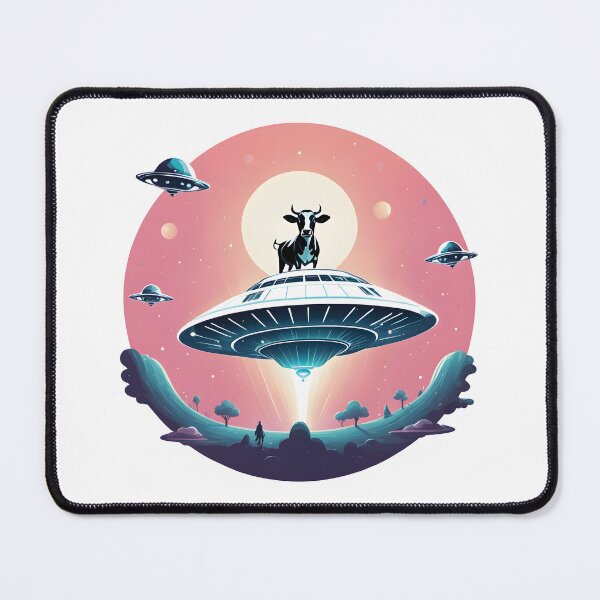 Item preview, Is the cow abducting or has it been abducted? designed and sold by studiomrska.