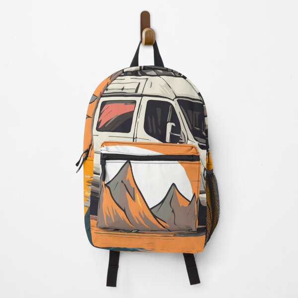 Item preview, sketchy minimalist camper travel designed and sold by GiovanniCancemi.