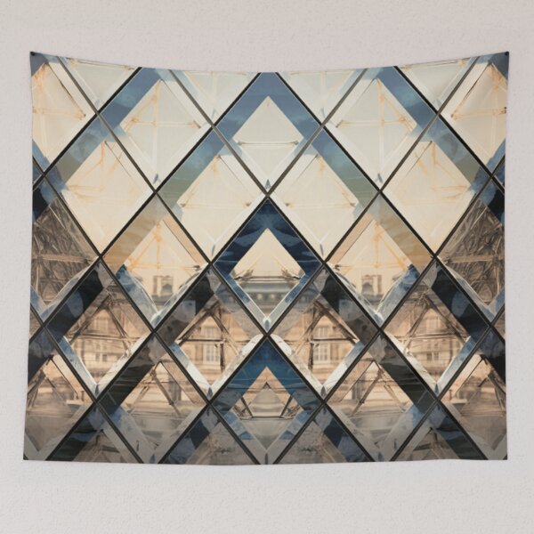 Item preview, Louvre pattern #1 designed and sold by Bring Back Culture.