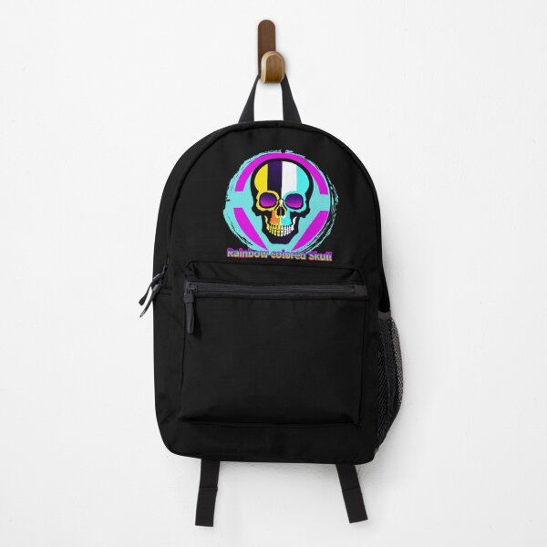 Item preview, Rainbow colored Skull designed and sold by zzzozzo.