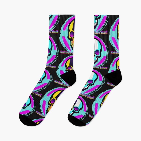 Item preview, Rainbow colored Skull designed and sold by zzzozzo.