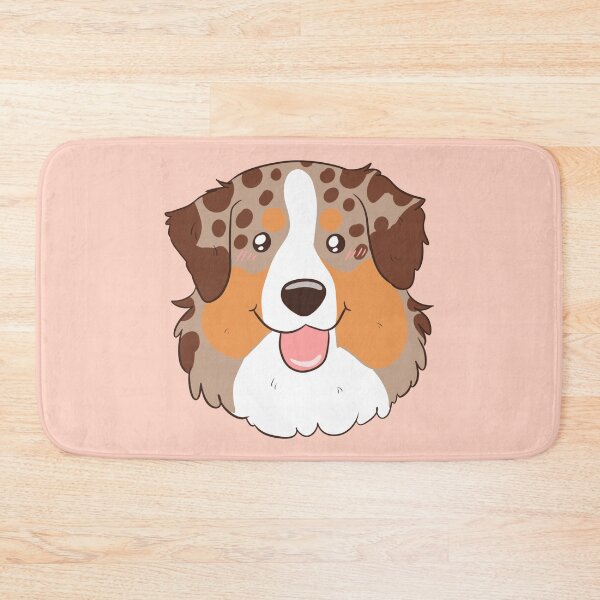 Item preview, Cute red merle australian shepherd dog face designed and sold by Yaragold.