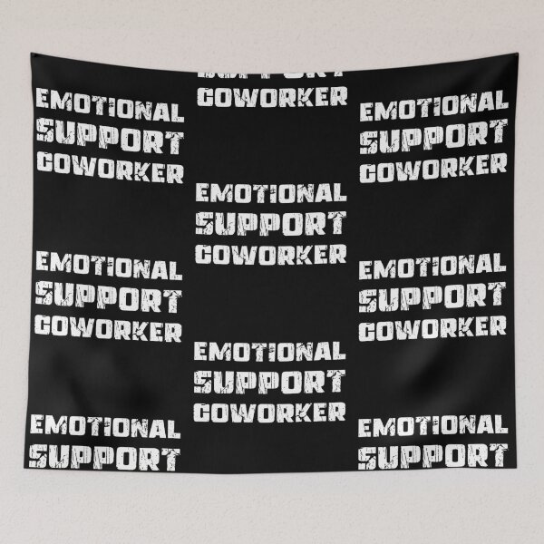 Item preview, Emotional Support Coworker designed and sold by LudwikeArts.