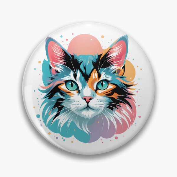 Artikelvorschau, Colorful cat entworfen und verkauft von studiomrska.