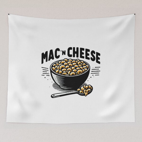Item preview, Macarrones con queso designed and sold by PickledjoArt.