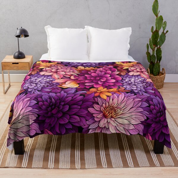 Item preview, Purple Floral Pattern designed and sold by Glenn Slingsby.