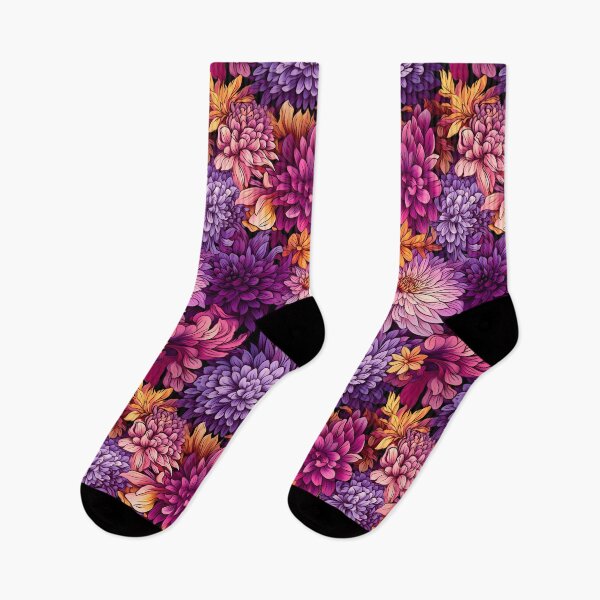 Item preview, Purple Floral Pattern designed and sold by Glenn Slingsby.