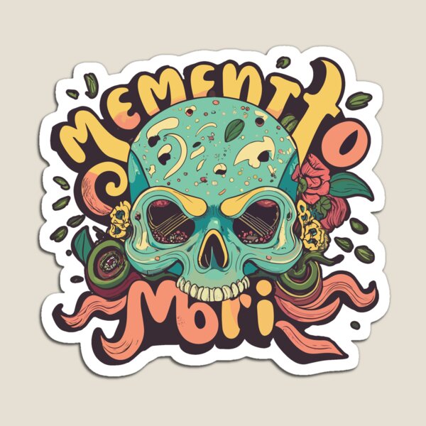 Artikelvorschau, Memento Mori - Totenkopf, Gothic entworfen und verkauft von CROWNLIGHT.