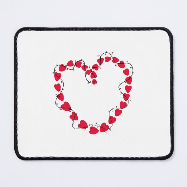 Item preview, Cute red hearts and vines designed and sold by TiffyChaa.