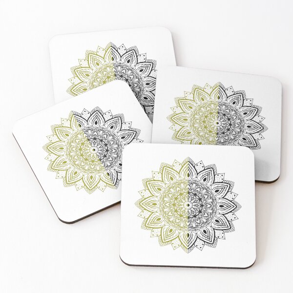 Item preview, Minimal Patterns - Mandala Artwork Designs designed and sold by Kagaz Kala.