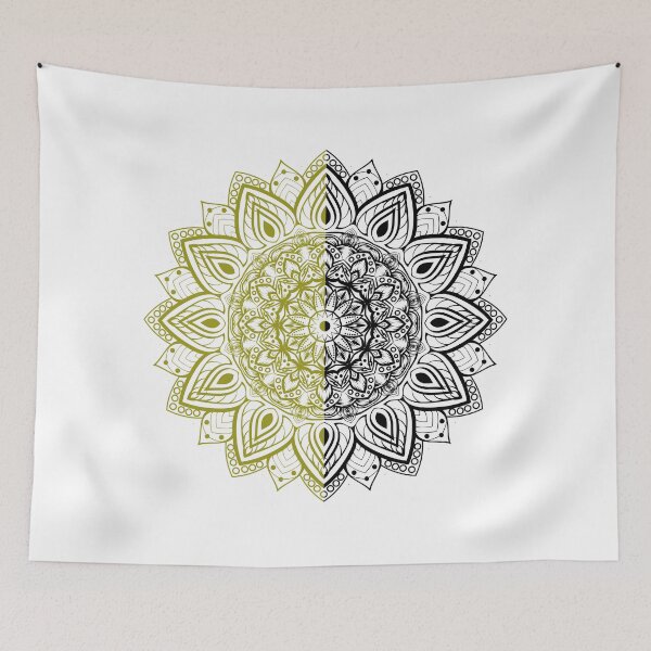 Item preview, Minimal Patterns - Mandala Artwork Designs designed and sold by Kagaz Kala.