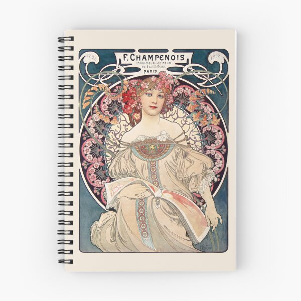 Artikelvorschau, Träumerei (1897) von Alfons Mucha entworfen und verkauft von Antiquated Art.