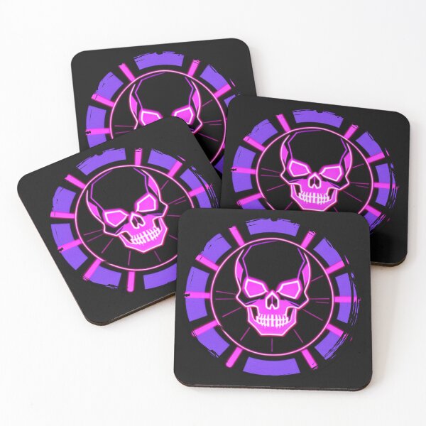 Item preview, Skull in neon designed and sold by zzzozzo.