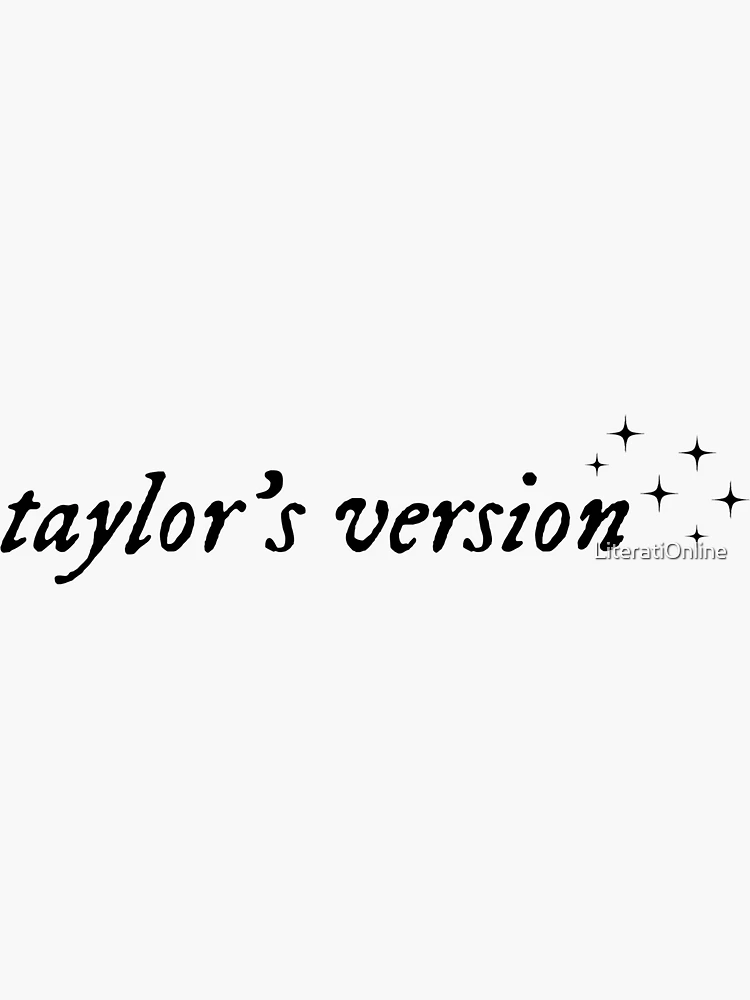 taylor's version | Sticker