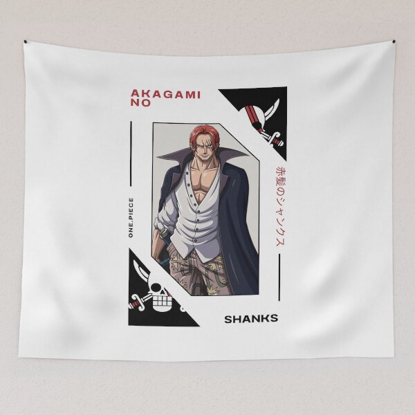 Aperçu de l'œuvre Découvrez les derniers et meilleurs produits dérivés d'Akagami Shanks créée et vendue par otakosparkprint.