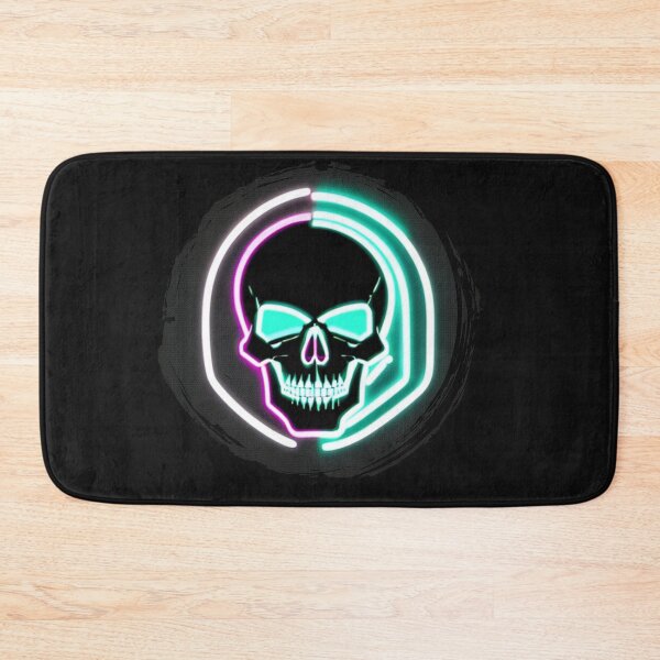 Item preview, Skull in neon designed and sold by zzzozzo.
