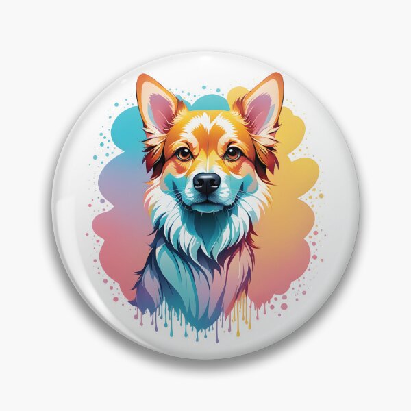 Artikelvorschau, Colorful dog entworfen und verkauft von studiomrska.