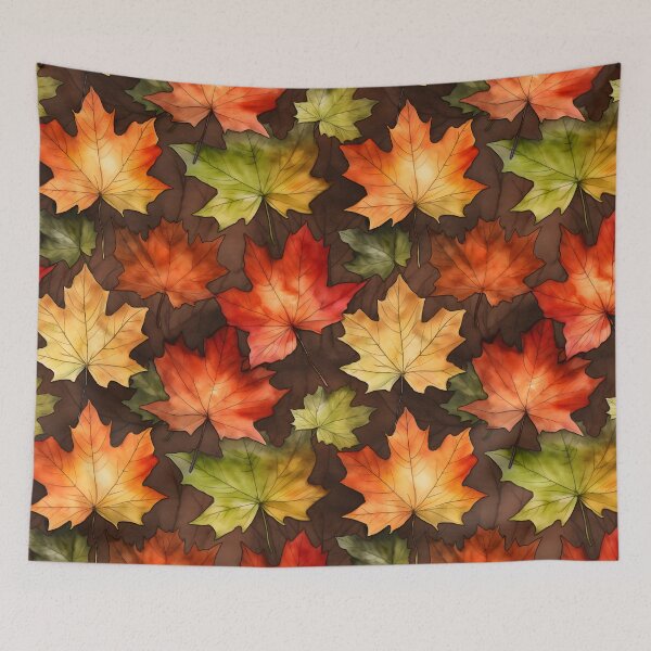 Item preview, Maple leaf panit designed and sold by Artistryyyy.