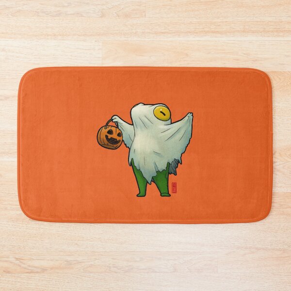 Item preview, adorable ghost frog halloween drawing designed and sold by DingHuArt.
