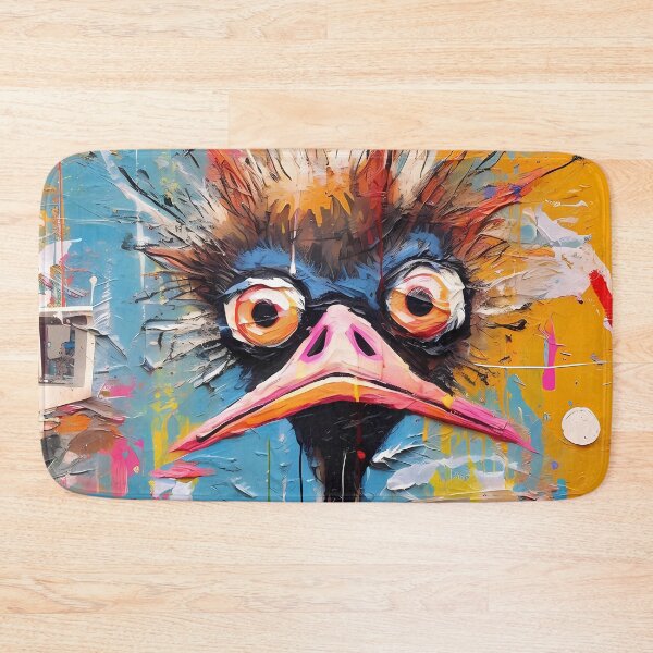 Item preview, Art Abstract Ostrich Delight. designed and sold by GiveMeMood.