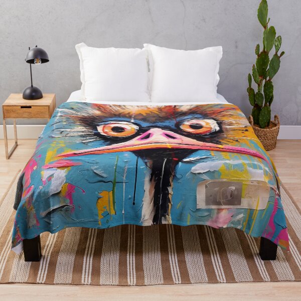 Item preview, Art Abstract Ostrich Delight. designed and sold by GiveMeMood.