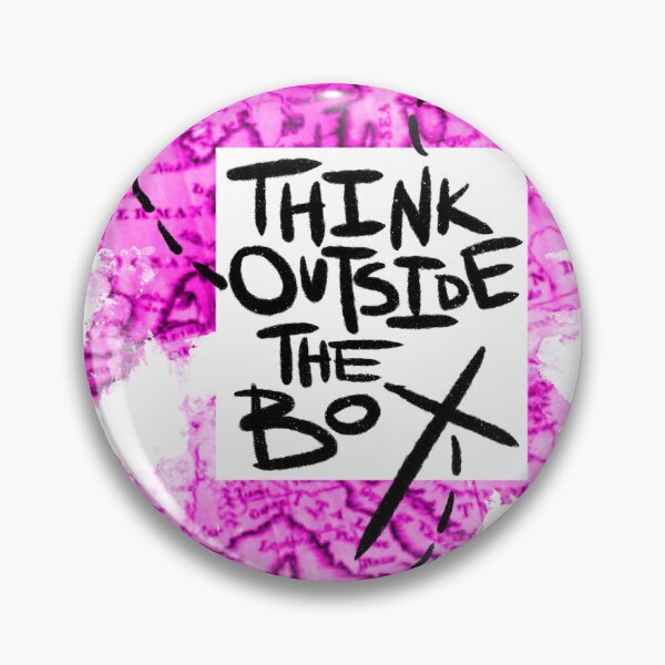 Item preview, Think Outsiade The Box designed and sold by DonkeyParalyzed.